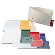 Outguide White Plastic with Colour Tab Pack 100